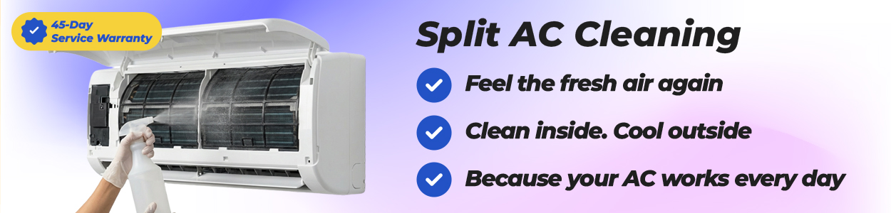 Split AC Cleaning