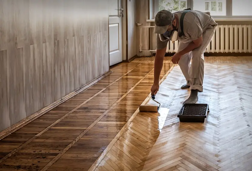 Wooden Floor Polishing